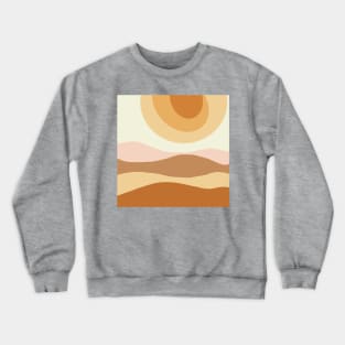 Abstract Landscape Crewneck Sweatshirt